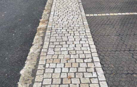 Kostka brukowa z piaskowca